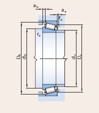 SINGLE-ROW TAPERED ROLLER BEARING   REF. PSL PSL 610-303-2
